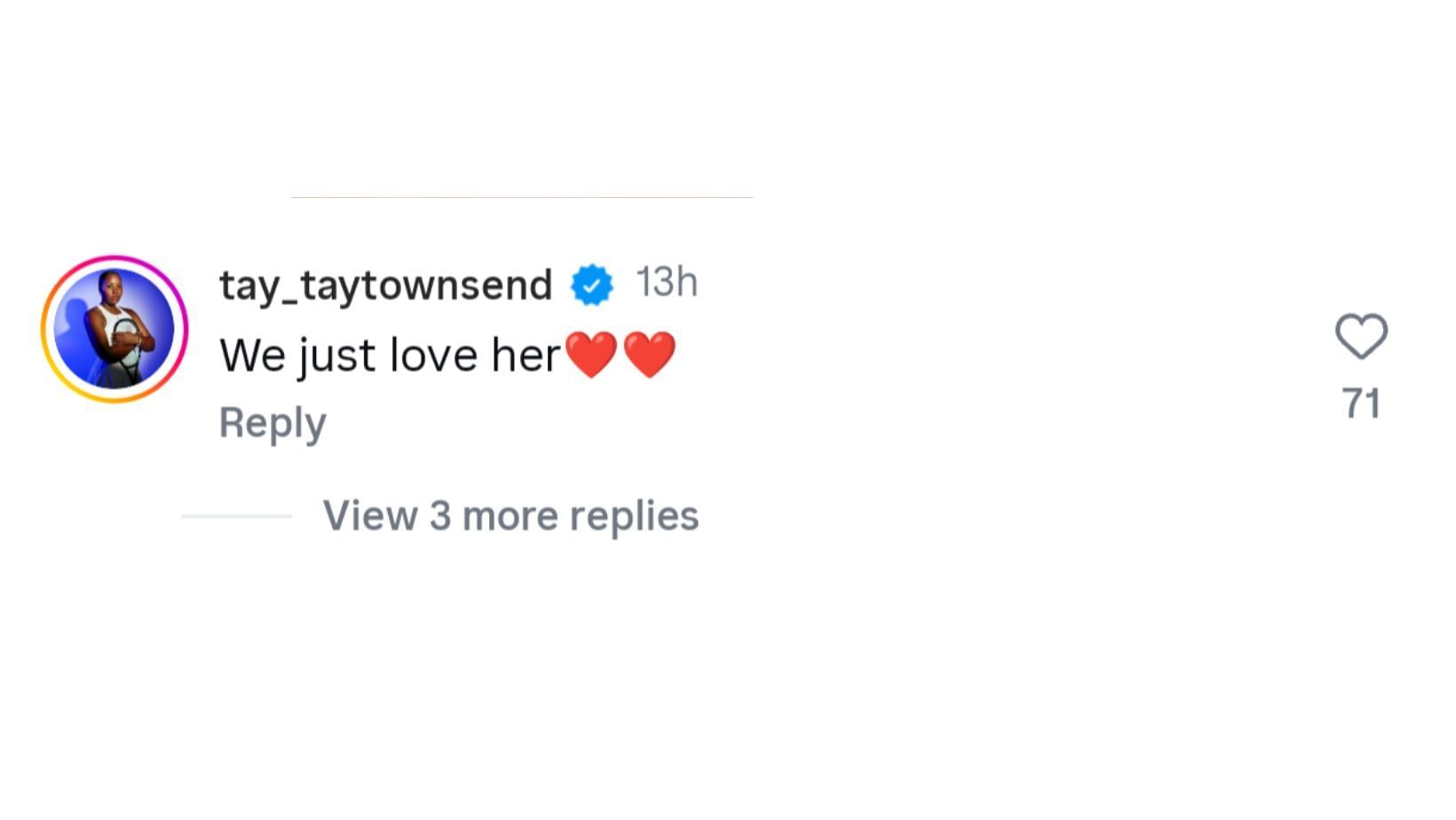 Via Rodman&#039;s Instagram comments section 