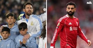 Mohamed Salah ranks greatest left-footed players as he makes decision when asked to pick Lionel Messi or himself