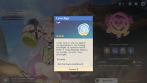 What to do with Luna Sigils in Genshin Impact?
