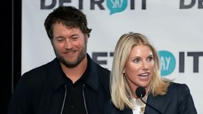 "God’s way of taking care of it": Matthew Stafford's wife, Kelly, jokes about Rams QB's vasectomy during Rams vs Eagles