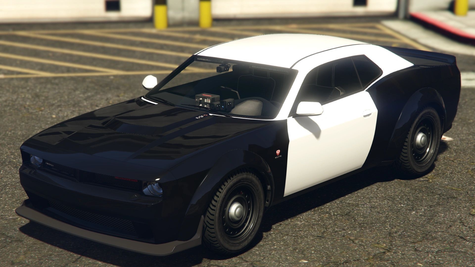 Gauntlet Interceptor is a muscle police car (Image via Rockstar Games // GTA Wiki)
