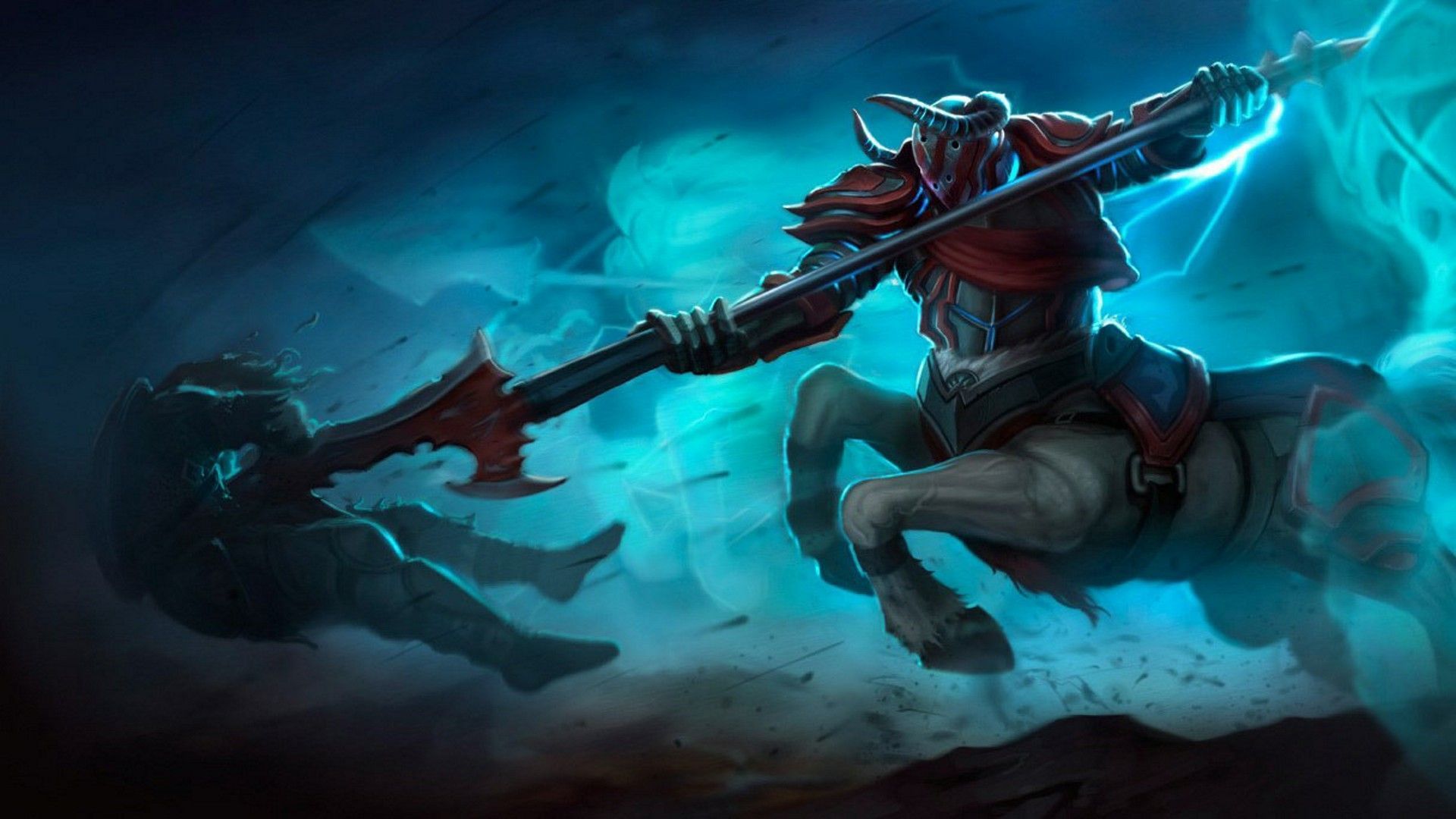 Blood Knight Hecarim in League of Legends (Image via Riot Games)