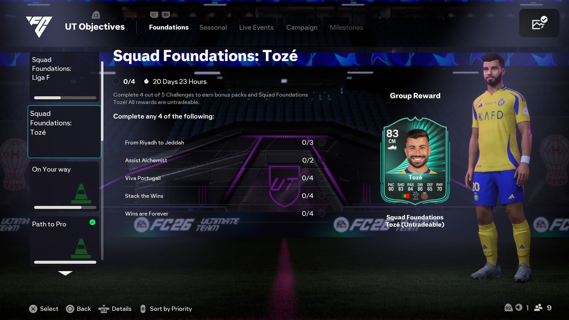 The objective (Image via EA Sports)