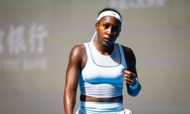 Coco Gauff shows off her chic casual outfit in mirror selfie as she hits the shopping mall with friends after China Open 2R win