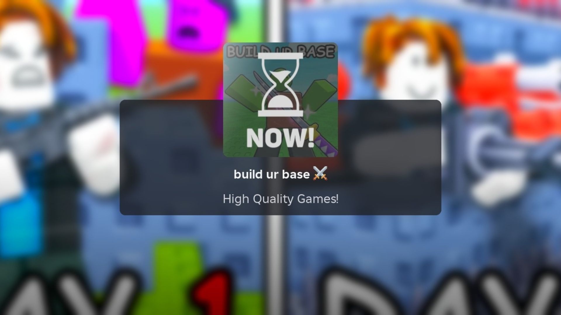 Build your Base (Image via Roblox)