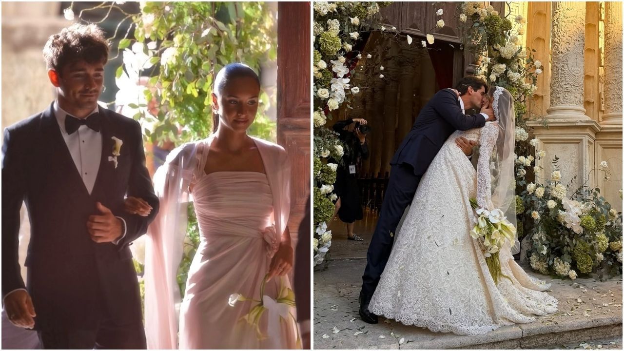 Alexandra Saint-Mleux shares photo dump from Charles Leclerc&rsquo;s brother&rsquo;s Italian wedding affair (Images from @alexandrasaintmleux on Instagram)