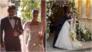 Alexandra Saint-Mleux shares photo dump from Charles Leclerc’s brother’s Italian wedding affair