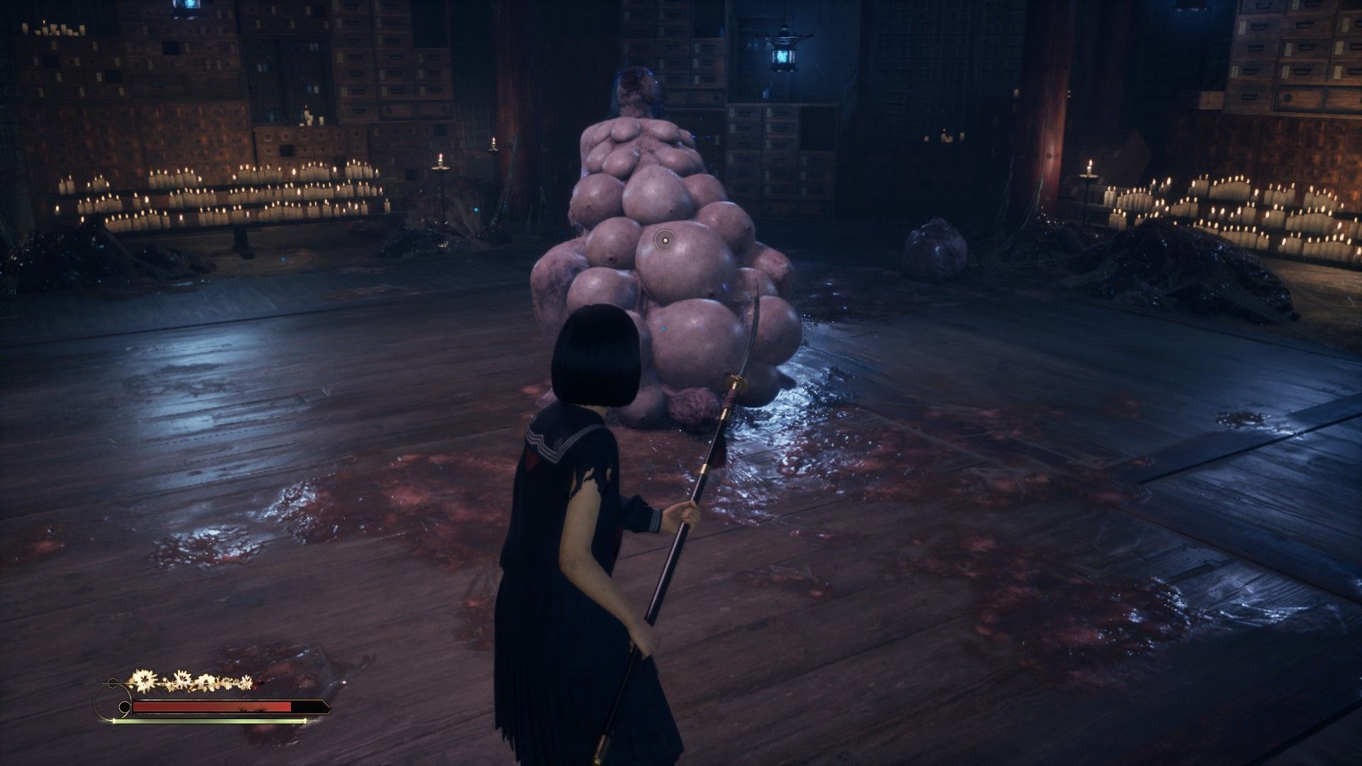 Birthing Monster is one of the bosses in Silent Hill F(Image via KONAMI)