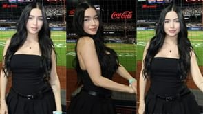 Francisco Alvarez's wife Nahomi drops presurgery black bikini picture, acknowledging a devoted fan's request