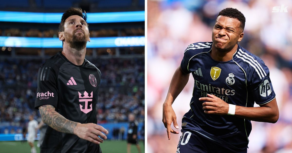 Lionel Messi and Kylian Mbappe played together at PSG