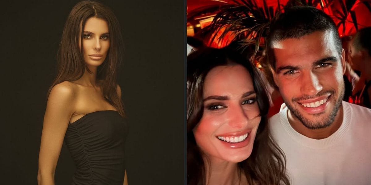 Brianna Bardhi (L), and Bardhi with Carlos Alcaraz (R). (Photos: Instargam - @briannabardhi)