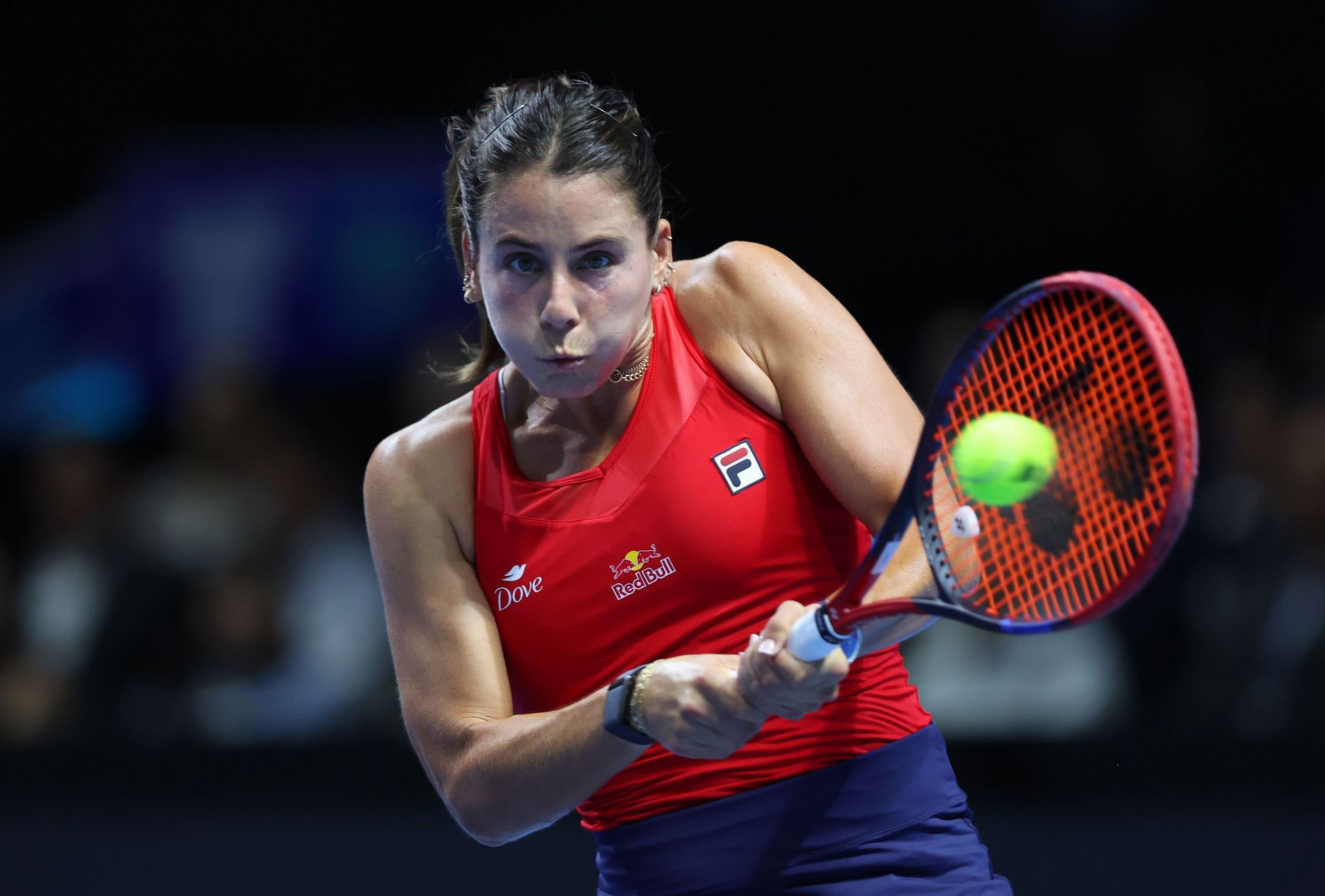 Emma Navarro at the Billie Jean King Cup Finals 2025 - Source: Getty