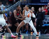 "They let you get away" - A'ja Wilson sneaks jab at Aliyah Boston after Fever star shuts down MVP in Game 1