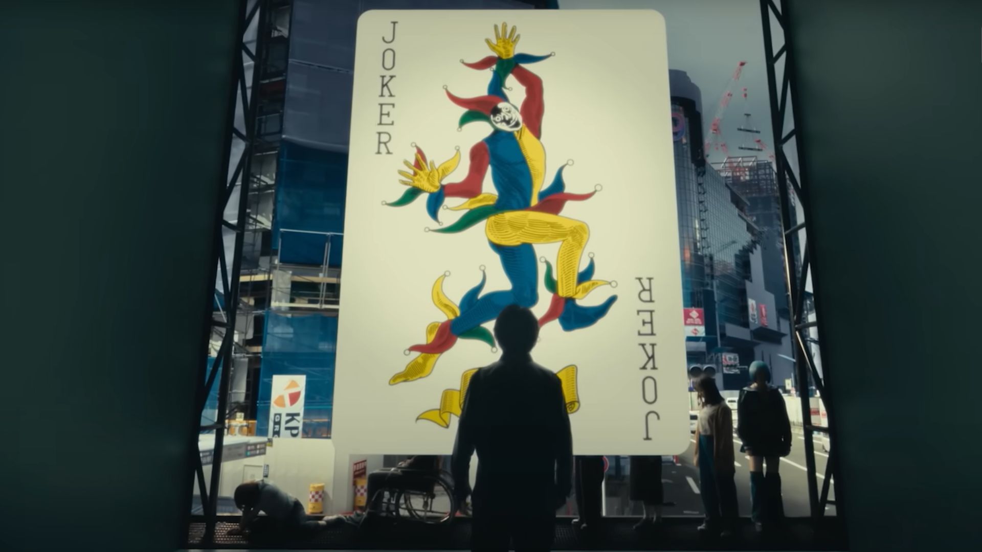 At the end of season 2, only a single Joker card remains (Image via YouTube/Netflix)