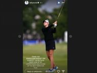 Nelly Korda reacts to cancellation of Walmart NW Arkansas Championship (Image via Instagram@nellykorda)