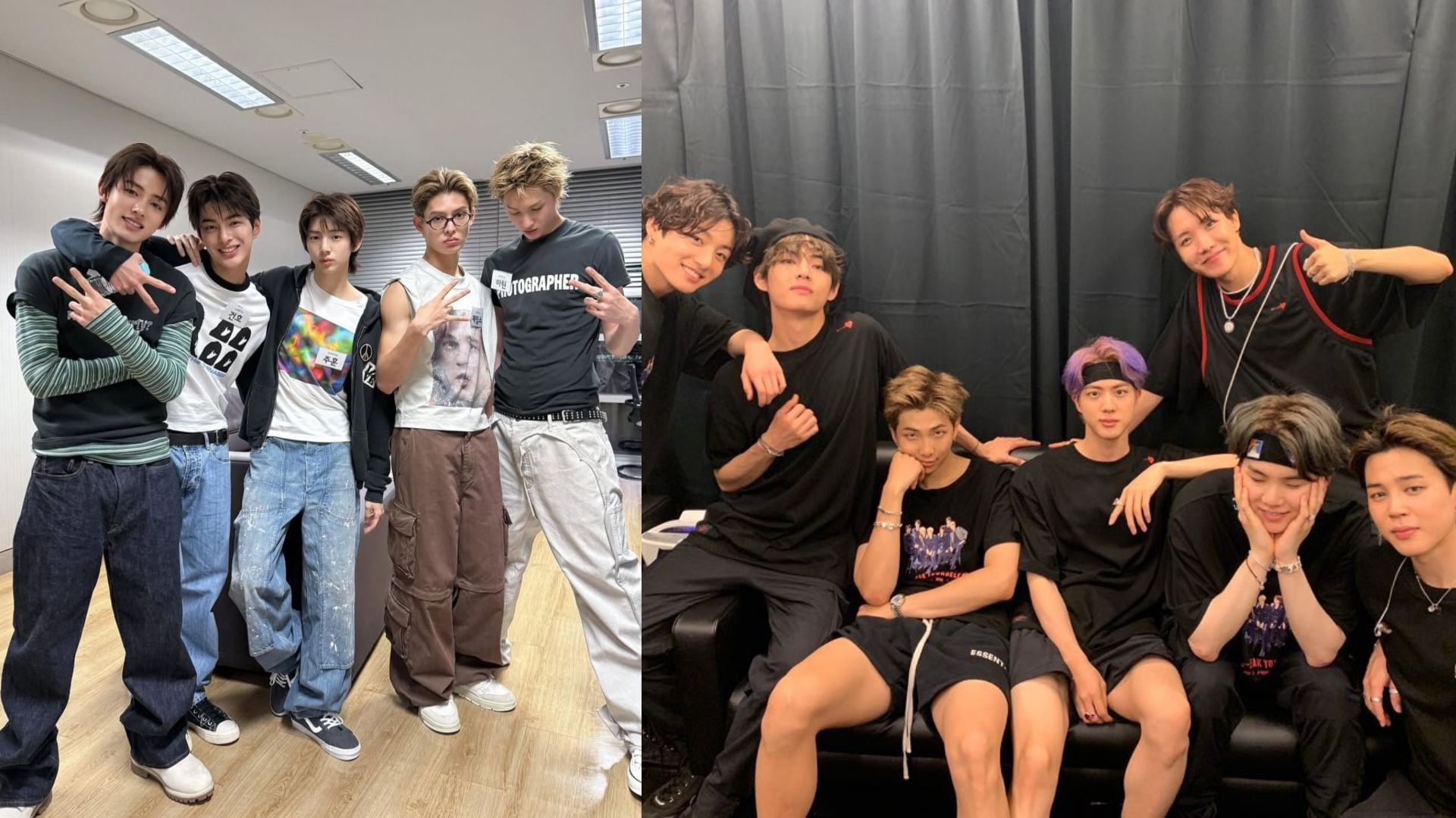 CORTIS and BTS (Image via Instagram/@cortis.bighit, X/@BTS_jp_official)