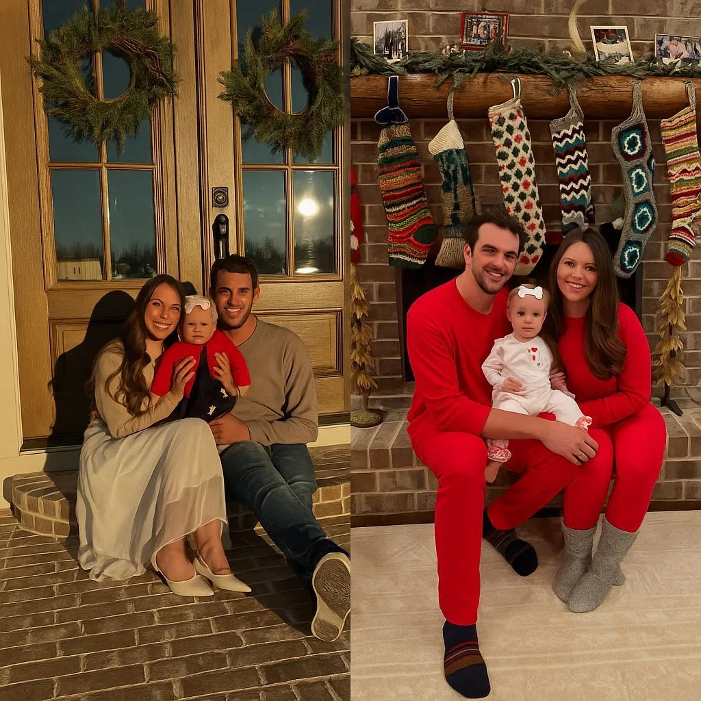 Aaron Nola with his family.(hunterjaydenola/Instagram)