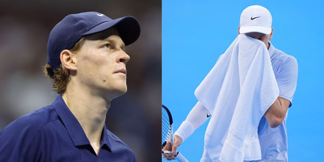 WATCH: Bizarre scenes as Jannik Sinner sends his team scrambling to get white towels for him during US Open SF vs Felix Auger-Aliassime