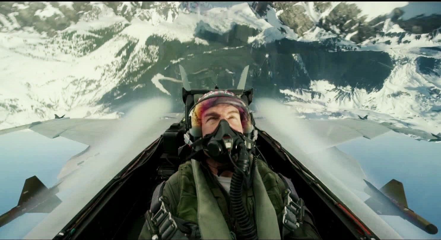 A still from Top Gun: Maverick (Image via Paramount+)