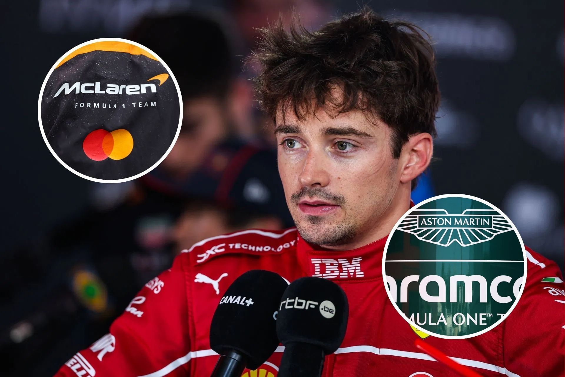 Fans react to reports of Charles Leclerc reaching out to Mercedes, Aston Martin, and McLaren (Getty Images)