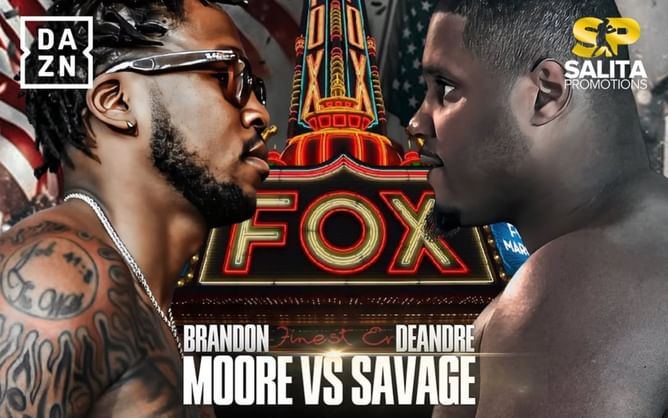 Brandon Moore vs. DeAndre Savage: Live round-by-round updates