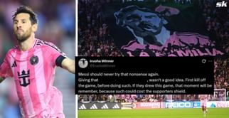 "He is so annoying", "Never try that nonsense" - Fans unhappy with Lionel Messi for his actions despite Inter Miami win