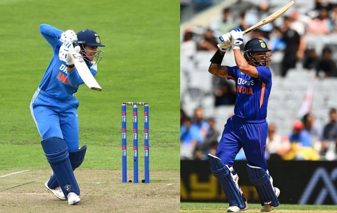 Smriti Mandhana vs Shikhar Dhawan - comparing their ODI stats after 108 matches