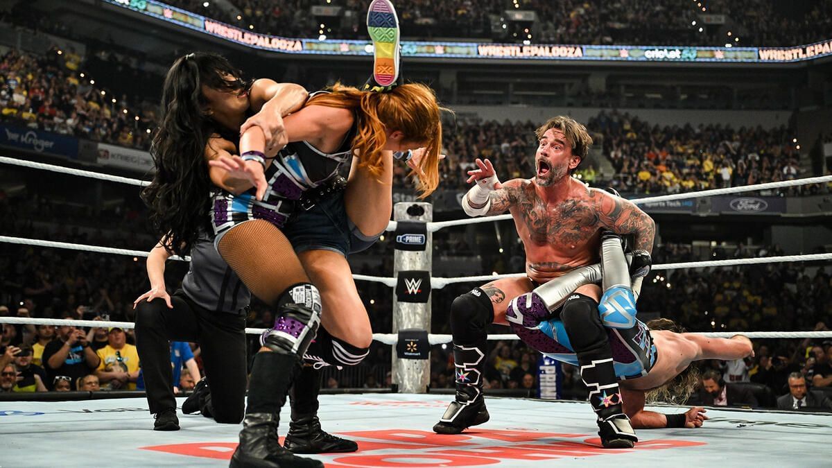 There has been an accusation made by Lynch (Credit: WWE.com)