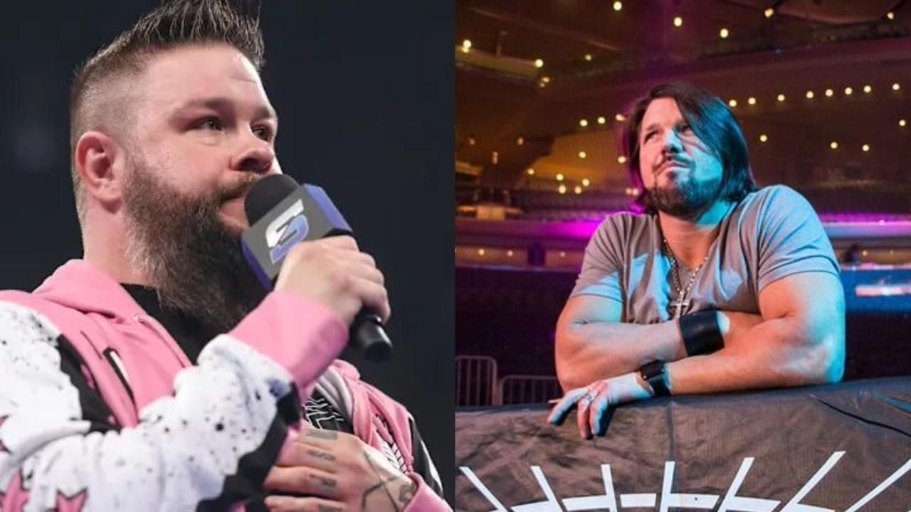 AJ Styles and Kevin Owens! (Images from WWE.com and YouTube)