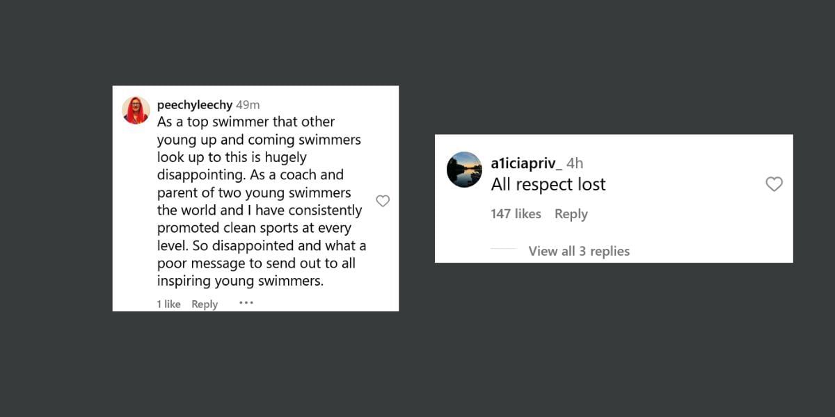 Still taken from Proud&#039;s Instagram (source: @benproudswim/Instagram)