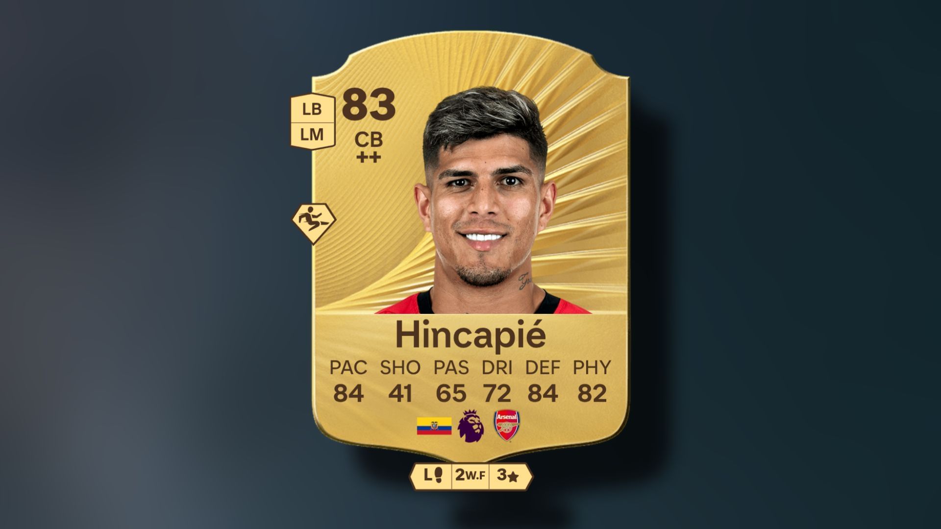 Piero Hincapie (Image via EA Sports)