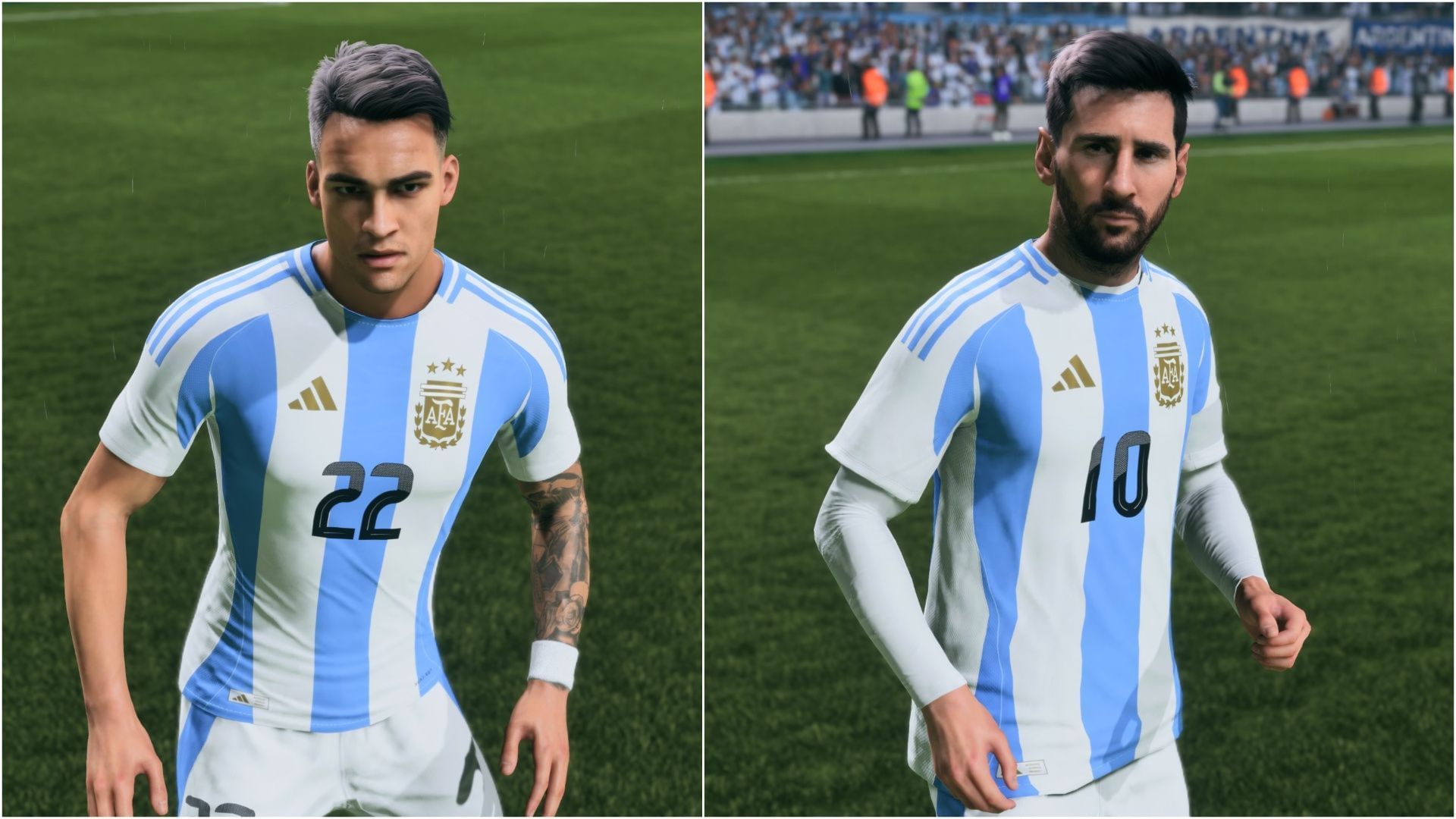 Argentina have an amazing squad (Images via EA Sports || Sportskeeda Gaming)