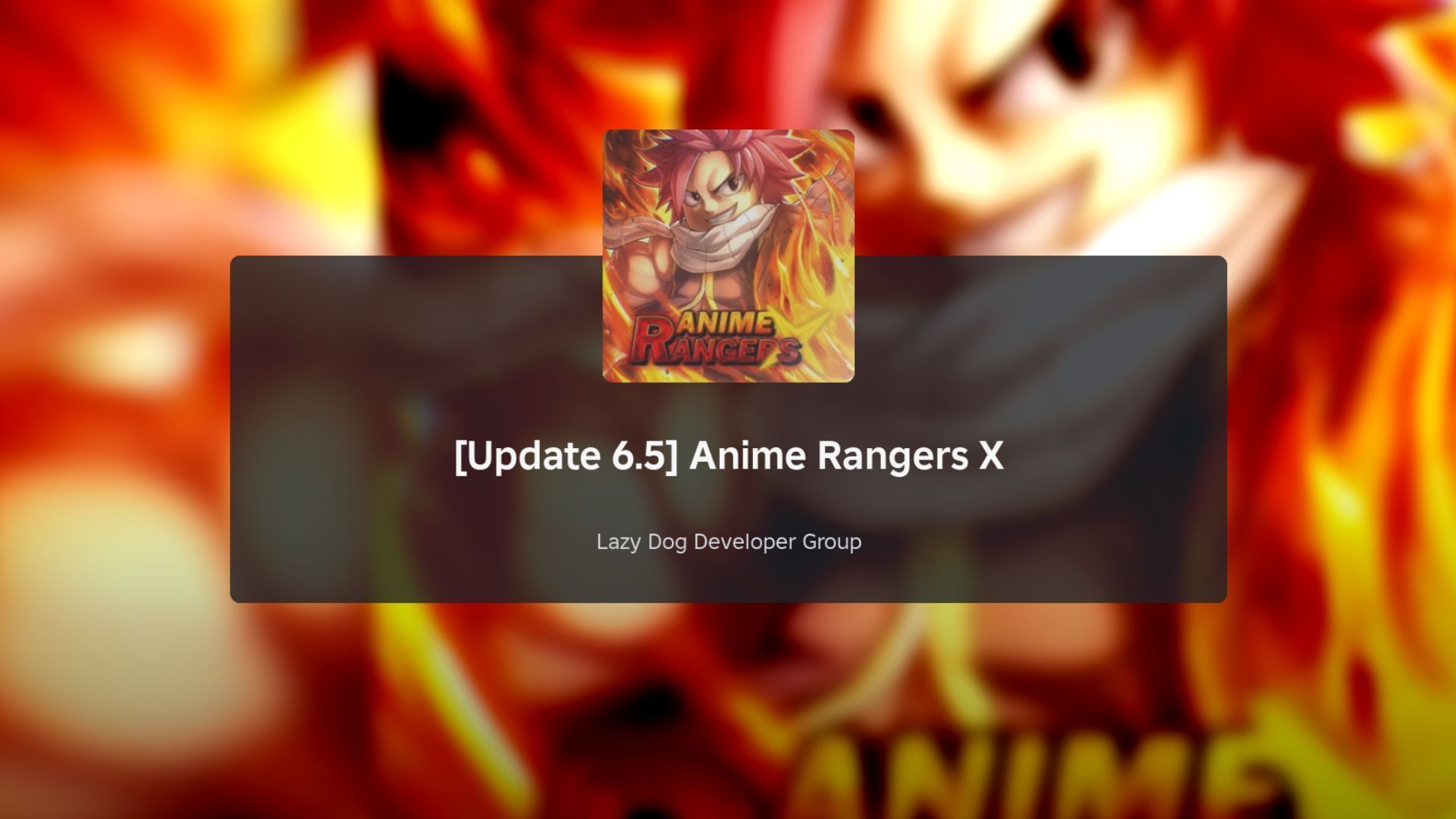 Anime Rangers X loading screen