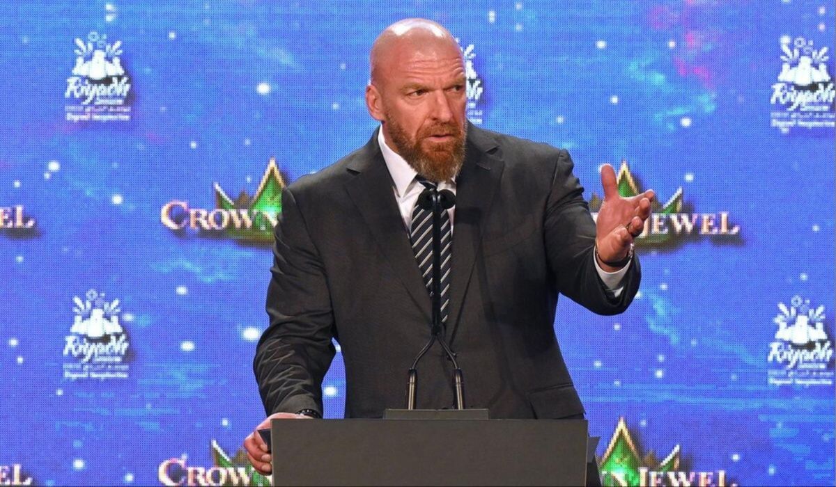 Triple H made a huge announcement before SmackDown. (Image via WWE.com)