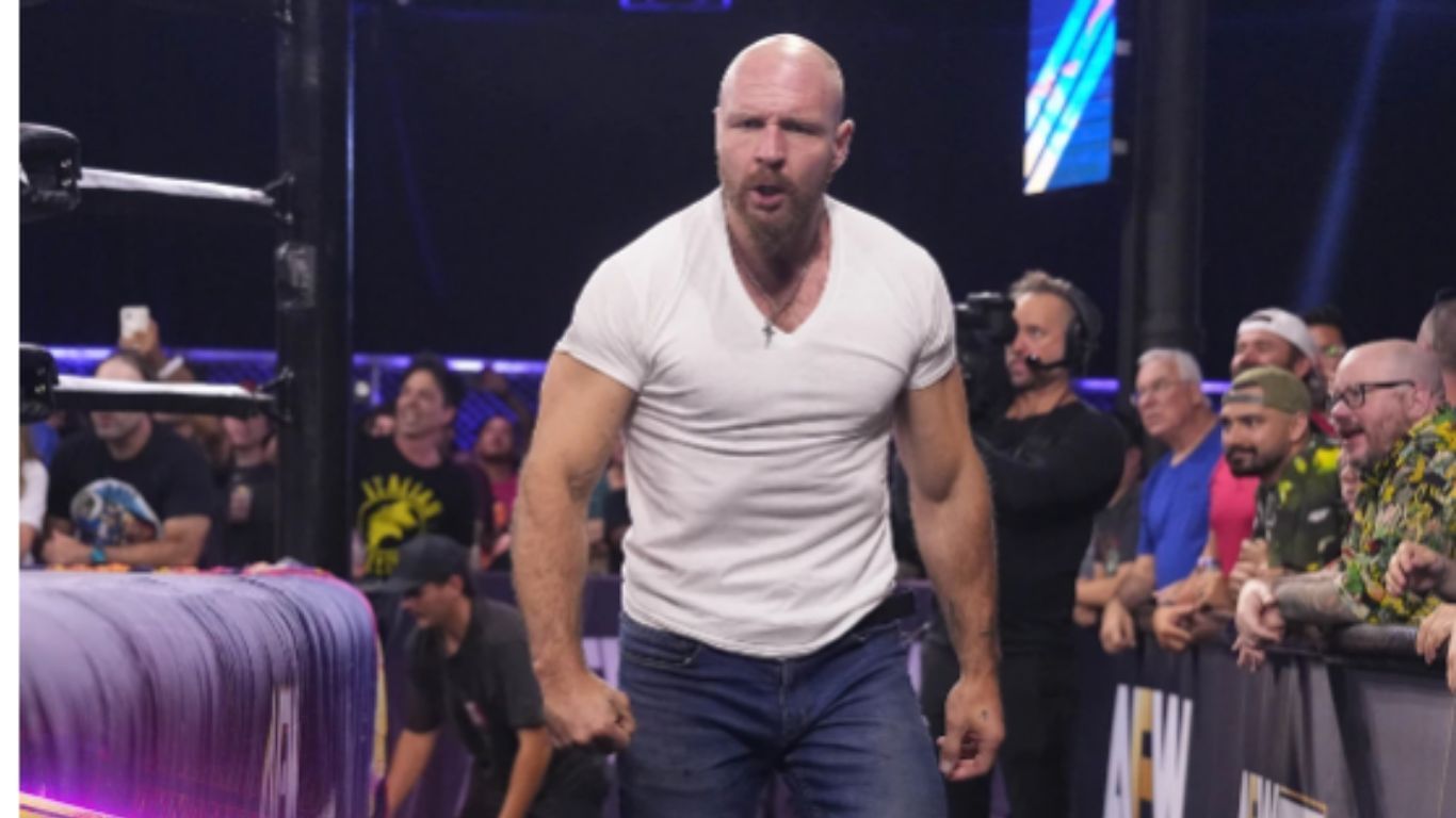Jon Moxley at an episode of Dynamite [Image from allelitewrestling.com]