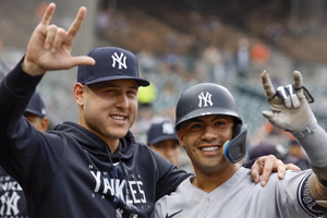 Anthony Rizzo makes beer-fueled Bronx return, sends 2-word message on reuniting with Gleyber Torres