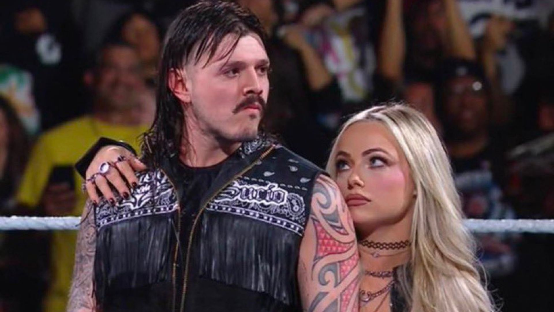 Dominik Mysterio and Liv Morgan (Image Credits: Liv Morgan on X)