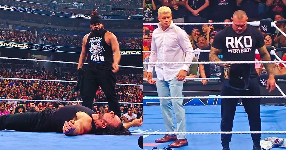 We got some big matches tonight on WWE SmackDown leading up to a great main event! [Image credits: Screenshots from WWE SmackDown on NETFLIX]