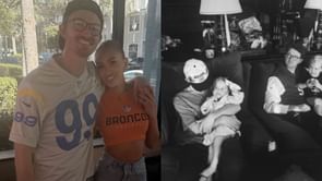 Wayne Gretzky's daughter Paulina turns back the clock with throwback picture on 'little brother' Trevor's 33rd birthday