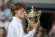 Jannik Sinner at Wimbledon 2025. (Photo: Getty)