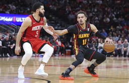 "F**k man" - Trae Young devastated over $50,000,000 Rockets player's season-ending injury