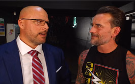 CM Punk makes a surprising announcement to Adam Pearce on the RAW after Clash in Paris 2025