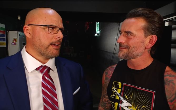 CM Punk makes a surprising announcement to Adam Pearce on the RAW after Clash in Paris 2025