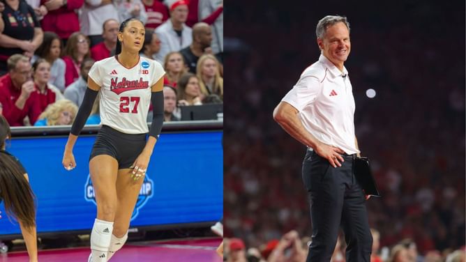 "I'm sure it’s cool for John Cook, but he’s not going to admit that"- Harper Murray reflects on former Nebraska Volleyball coach's statue honour