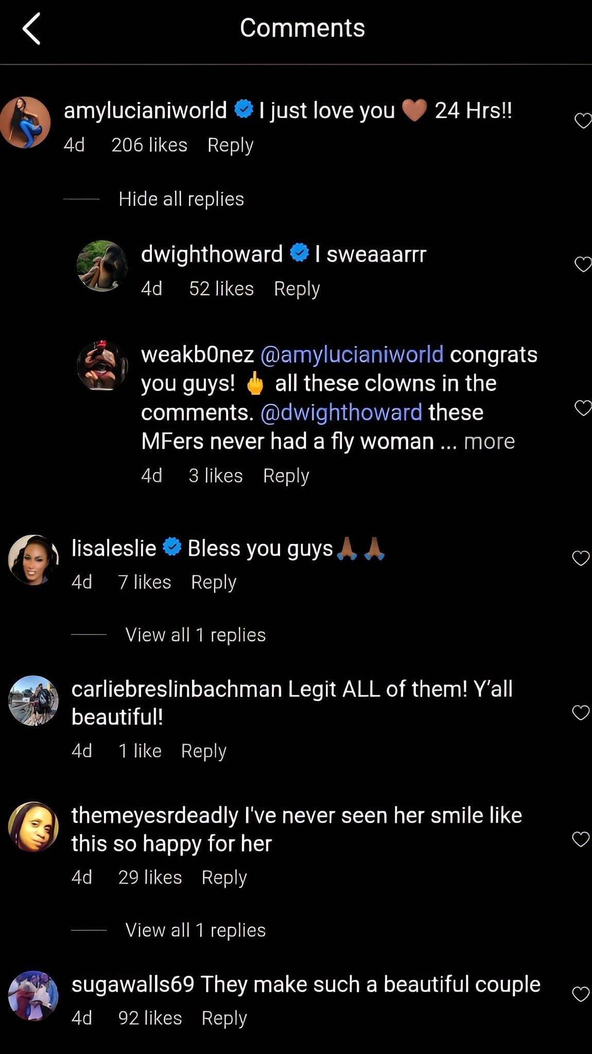 Comments on the post