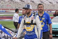 Chase Elliott during qualifying at Charlotte Motor Speedway. Source: Imagn