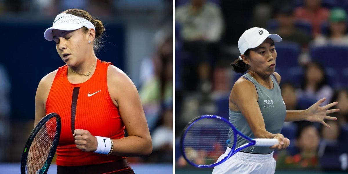 Amanda Anisimova (L) vs Zhang Shuai (R) preview, (Source: Getty Images)
