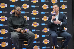 "Bronny's got a sick swing": Lakers coach JJ Redick admits being "jealous" of Bronny James' natural athleticism in golf