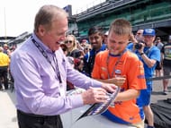 Rusty Wallace at the Indianapolis Motor Speedway - Source: Imagn