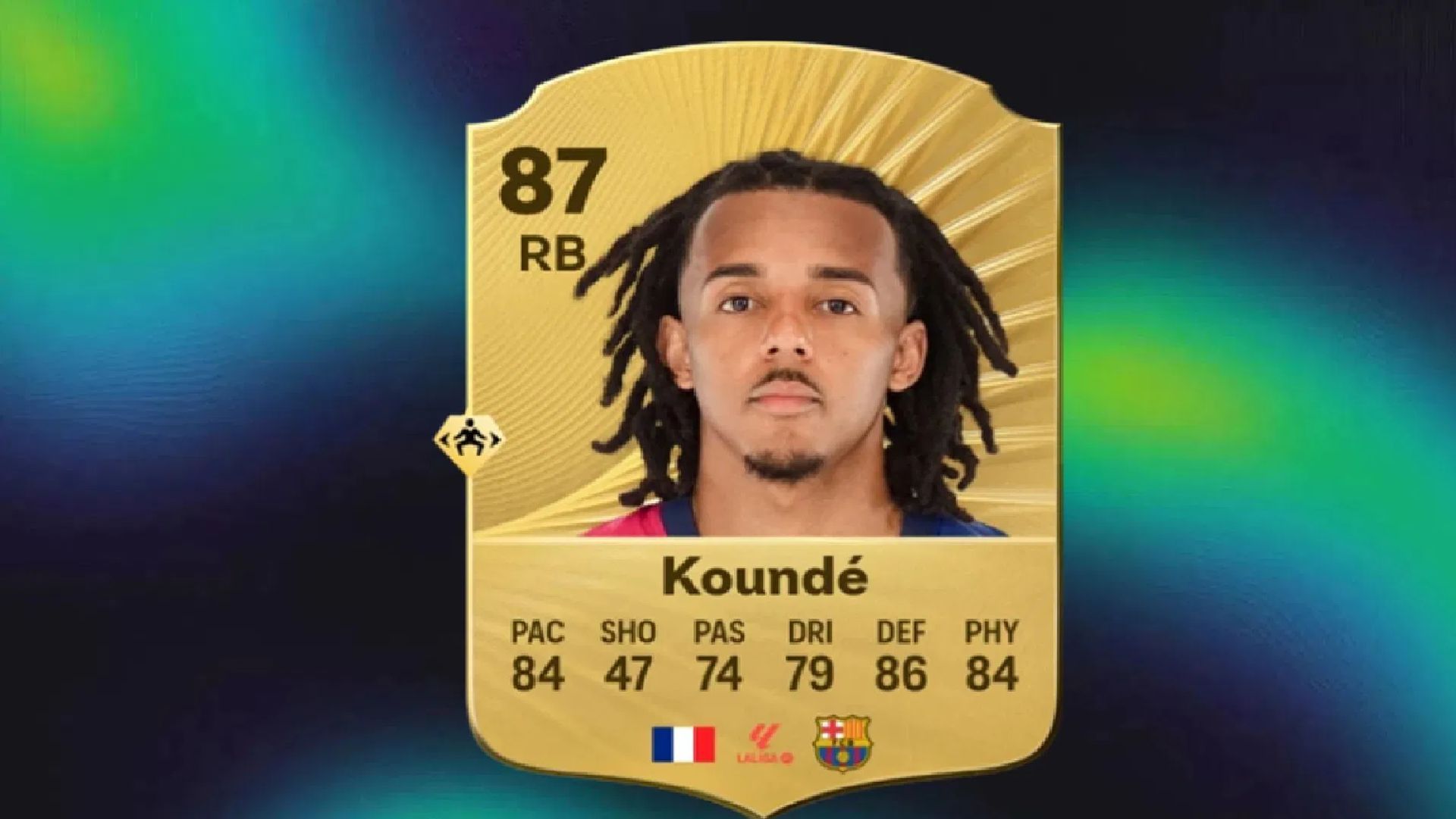 Jules Kounde is another versatile RB (Image via EA Sports)
